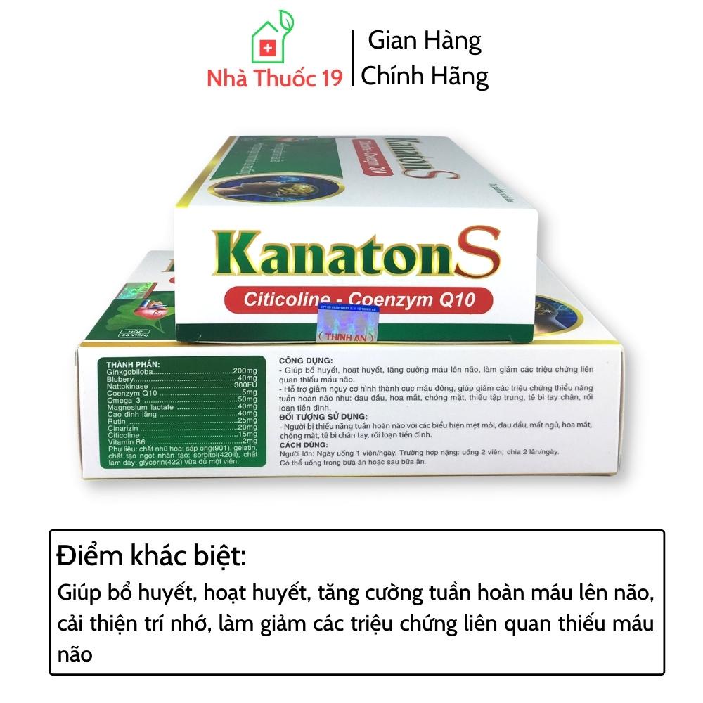 Hoạt Huyết Nhất Nhất Hộp 30 Viên Chính Hãng Giúp Bổ Máu Tăng Tuần Hoàn Máu Não Ngừa Tai Biến Đau Đầu Hoa Mắt Chóng Mặt