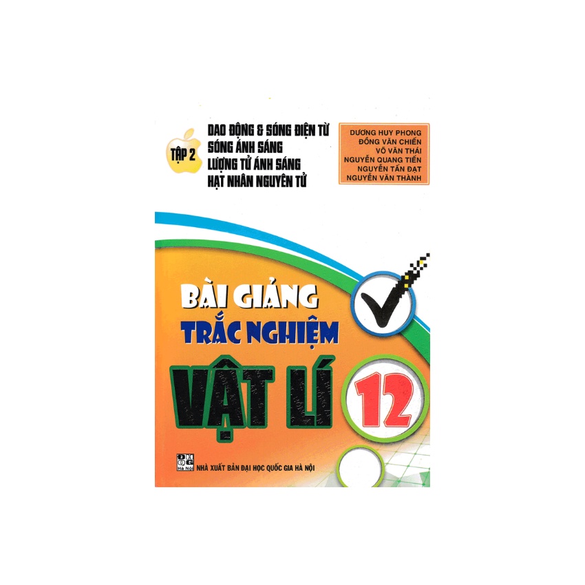 Sách - Bài Giảng Trắc Nghiệm Vật Lí 12 Tập 2