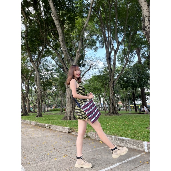 TÚI SI ĐEO CHÉO THỔ CẨM