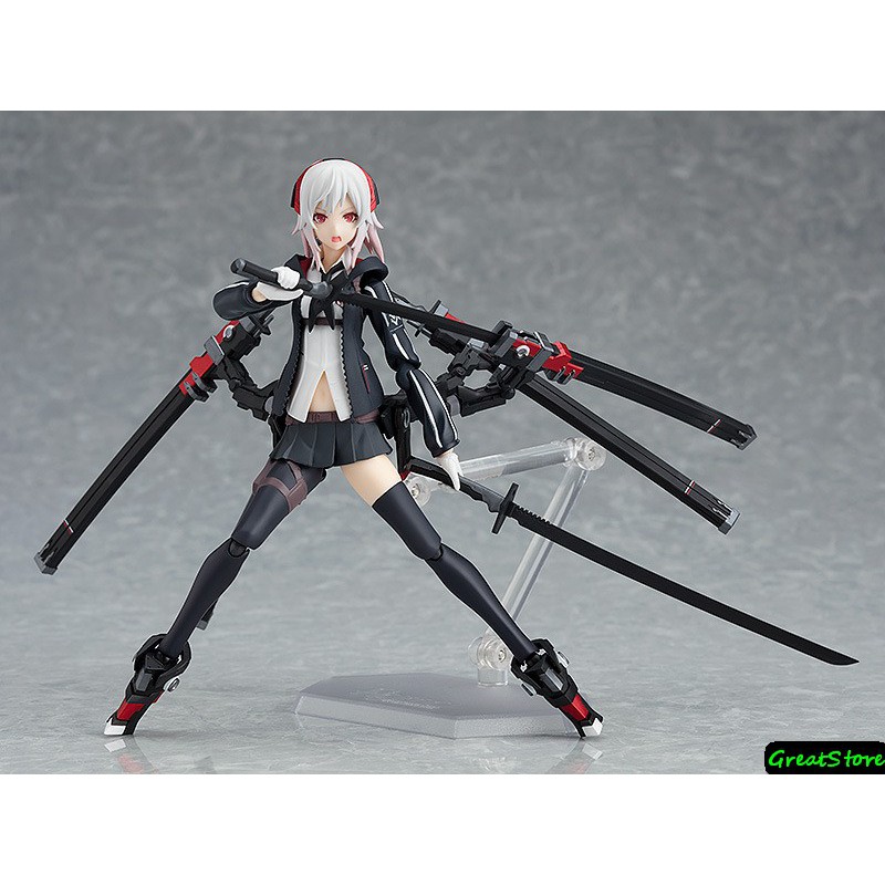 ( CHẤT, HÀNG CÓ SẴN ) MÔ HÌNH NHÂN VẬTShi (Heavily Armed High School Girls) FIGMA 422 CỬ ĐỘNG ĐƯỢC