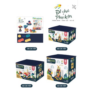 BỘ XẾP HÌNH  LEGO 100 - 260 - 360 -520 CHI TIẾT CỐI XAY GIÓ