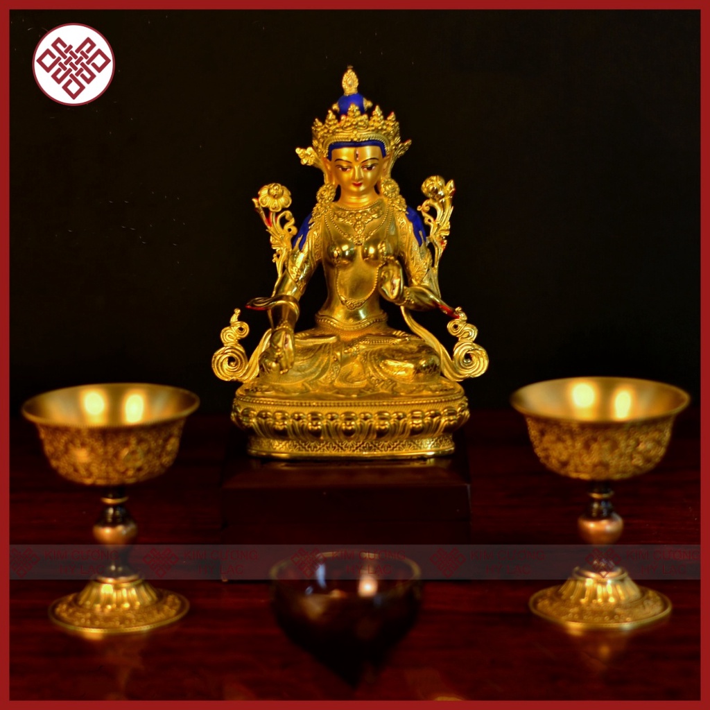 Tượng Phật Tara Trắng Mật Tông
