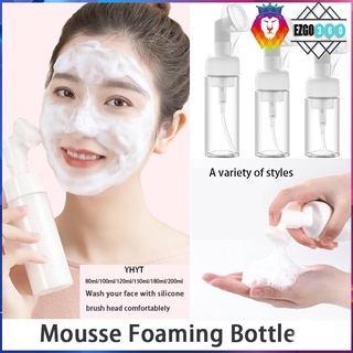 🇻🇳In Stock🇻🇳 Foaming Mousse Cleaning Bottle Brush Pump Press Silicone Face Brush Foaming Bottle Various Styles @COD@EZGO