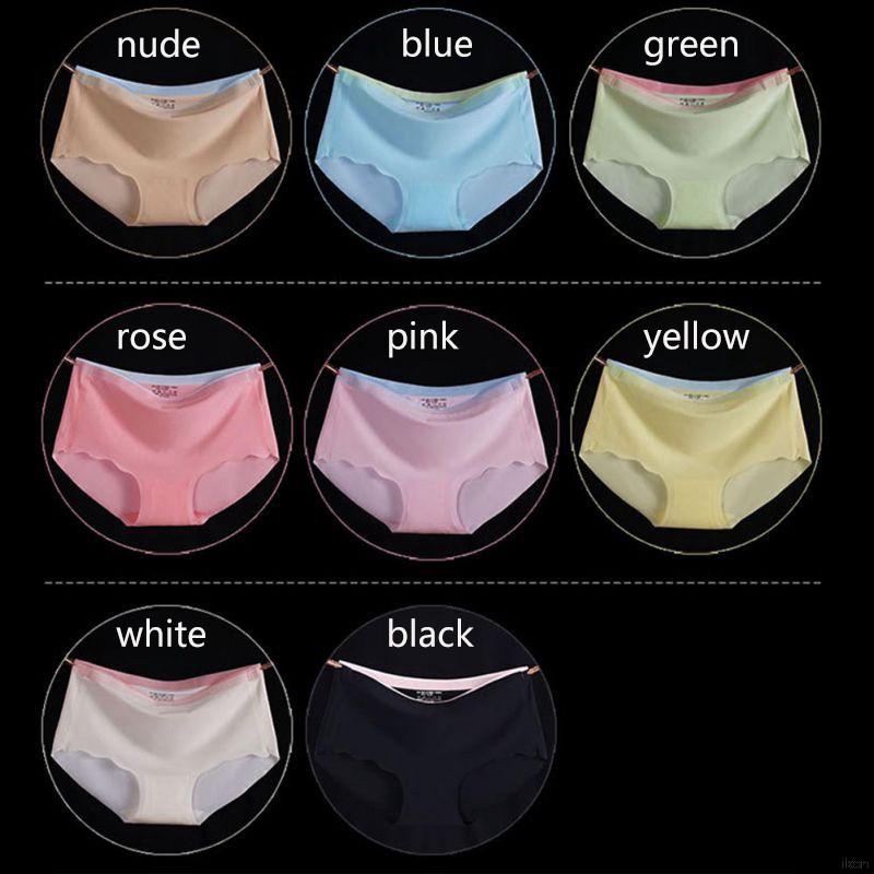 Quần lót cotton giấu đường may thoáng khí thoải mái cho nữ