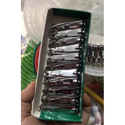 🎁Hộp 12 Cái BẤM MÓNG Tay, Siêu Bén