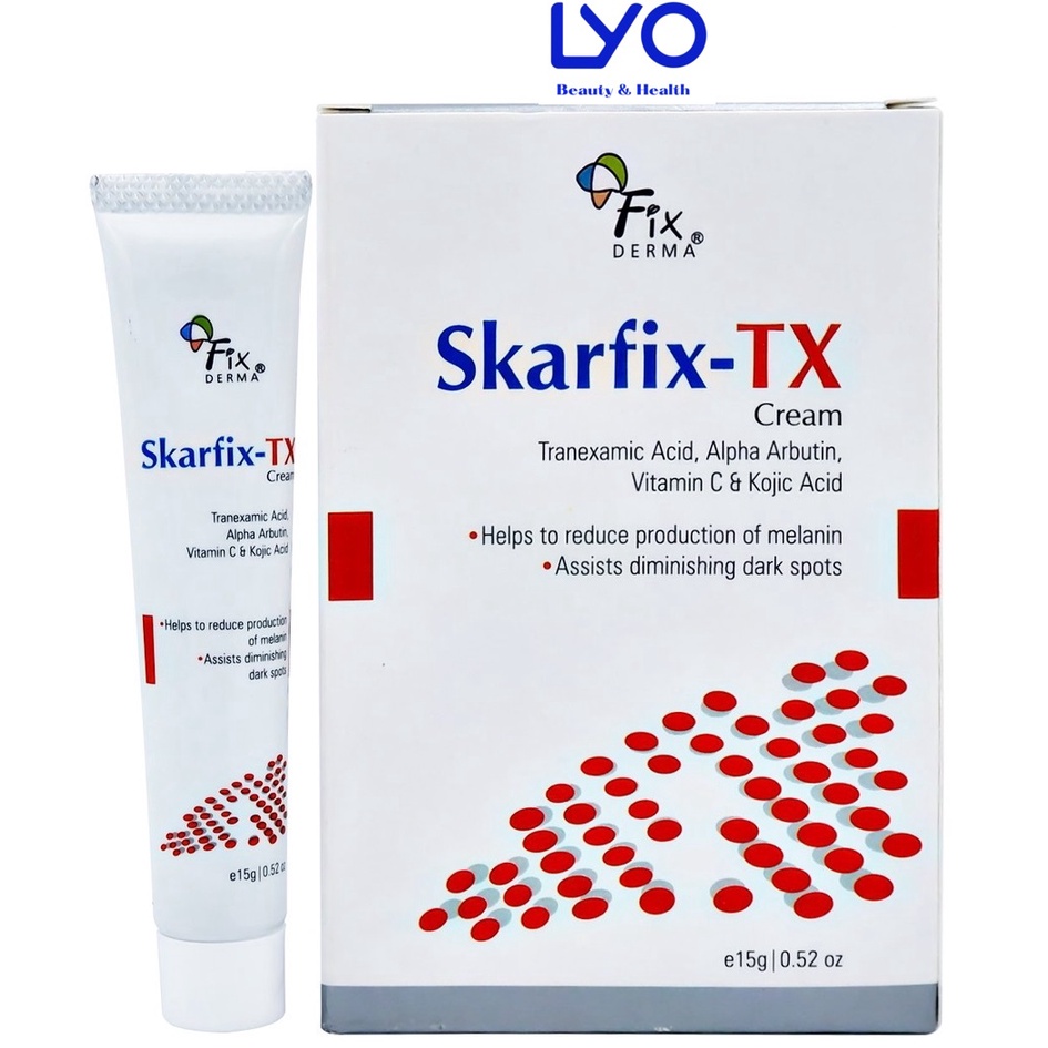 Kem Dưỡng Da Mờ Thâm Nám Tàn Nhang Fixderma Skarfix TX Cream 15g