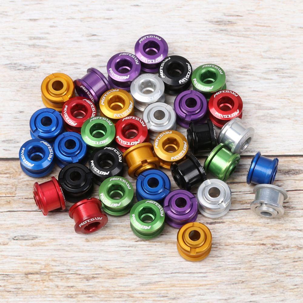 LET Bộ 5 Ốc Vít 7075 4.9mm / 6.4mm Bằng Hợp Kim Chuyên Dụng Cho Xe Đạp