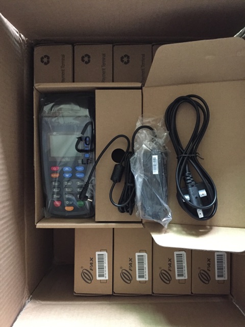 Máy pos cà thẻ ngân hàng pax s90