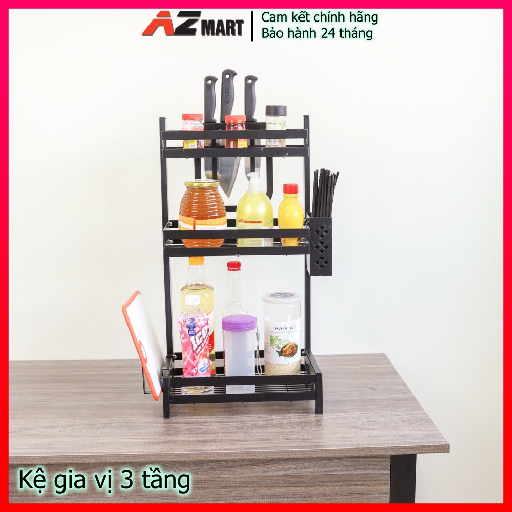 Kệ Đựng Gia Vị - Kệ Gia Vị - 2, 3 Tầng Cho Nhà Bếp Siêu Tiện Dụng | BigBuy360 - bigbuy360.vn