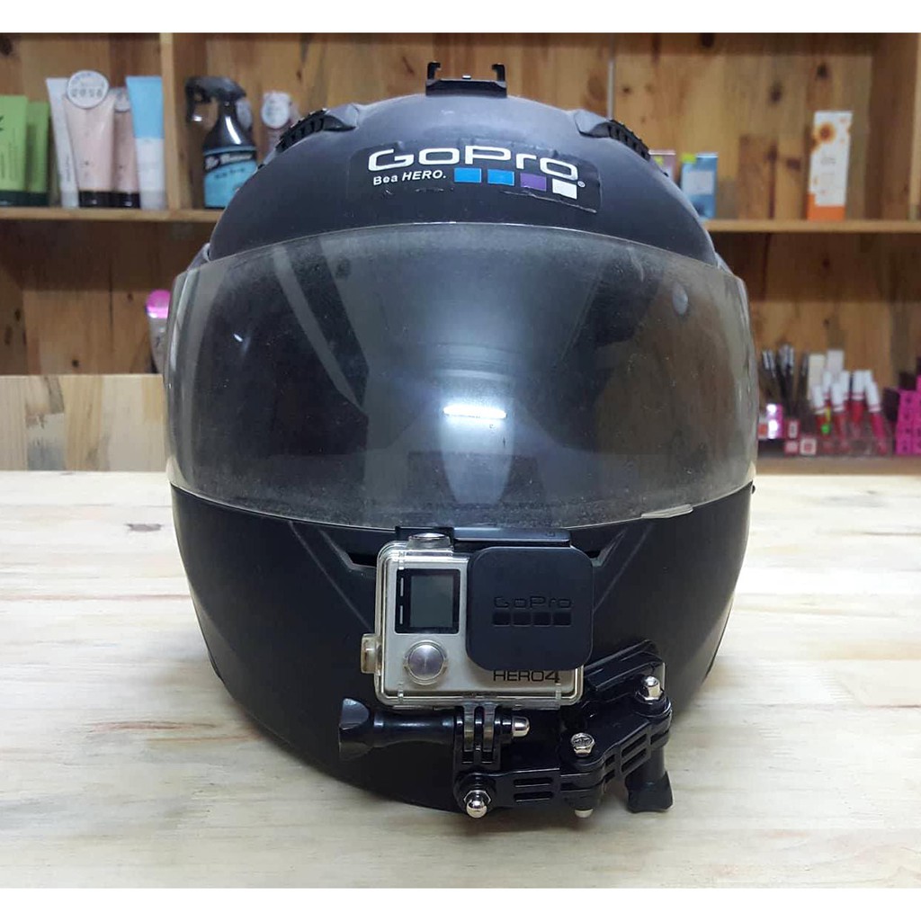 Bộ gắn camera hành động GoPro, Sjcam vào cằm mũ bảo hiểm Fullface