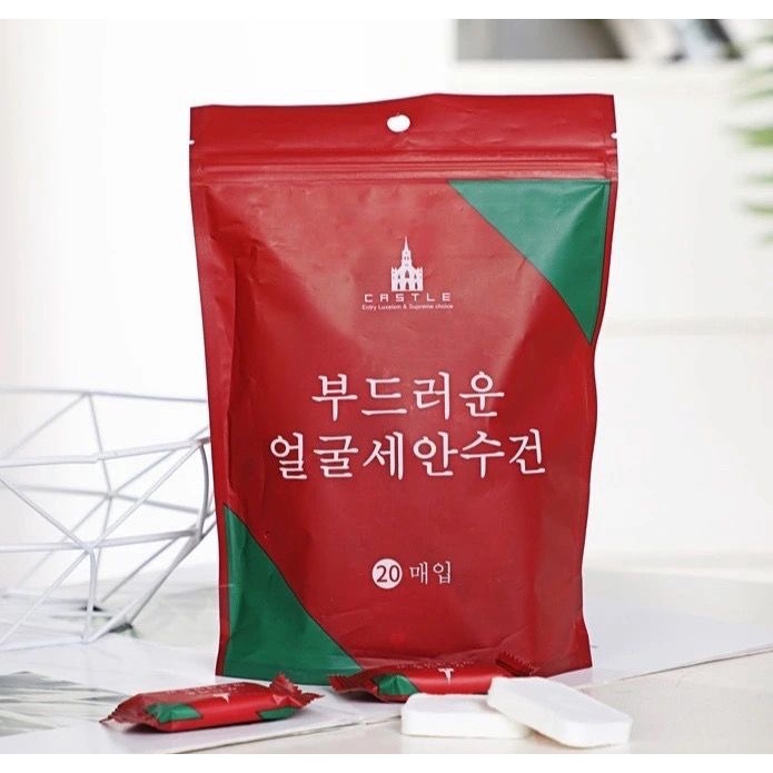 Khăn mặt không dệt di động dùng một lần Khăn mặt du lịch nén dày