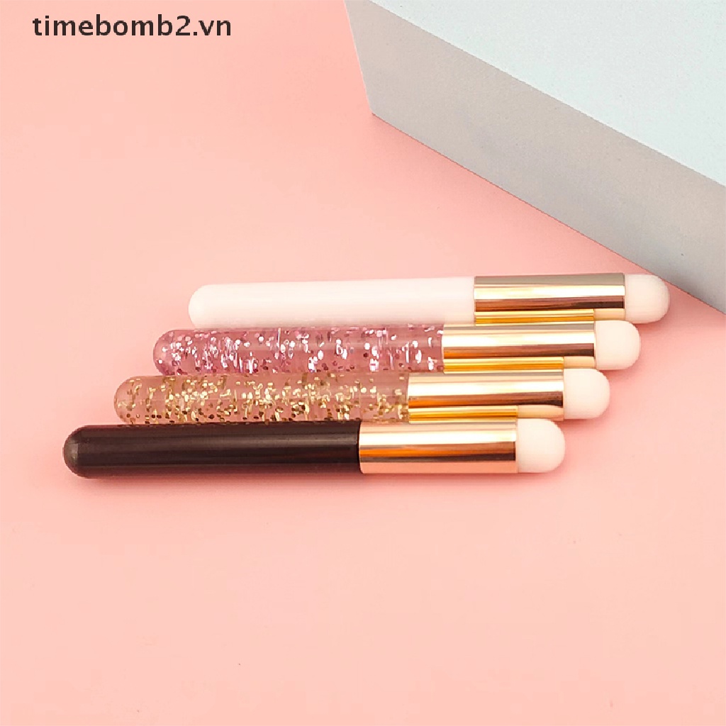 Cọ Trang Điểm Môi Đầu Tròn Mini Chống Nhòe