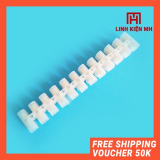 Cầu đấu điện cổng vít 12P 20A - 4F9