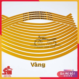 🏍 Tem Phản Quang 3M Dán Vành Racing Boy (1 Bộ Đủ Dán 2 Mâm) 🏍