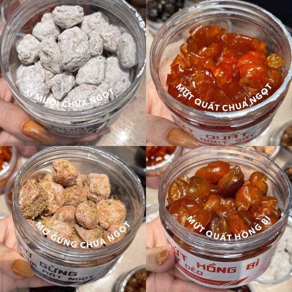 500G Ô Mai Mơ Xí Muội Chua Ngọt, Ô Mai - Mứt Tết , đồ ăn vặt