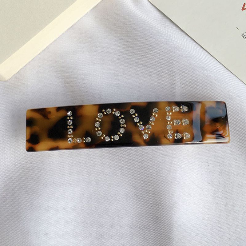 Kẹp Tóc Chữ Nhật Đính Đá 20 Kiểu Hàn Quốc Cho Nữ