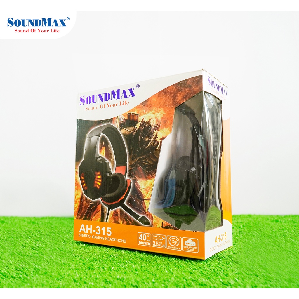 Tai Nghe Chụp Tai SoundMax AH-315- Hàng Chính Hãng