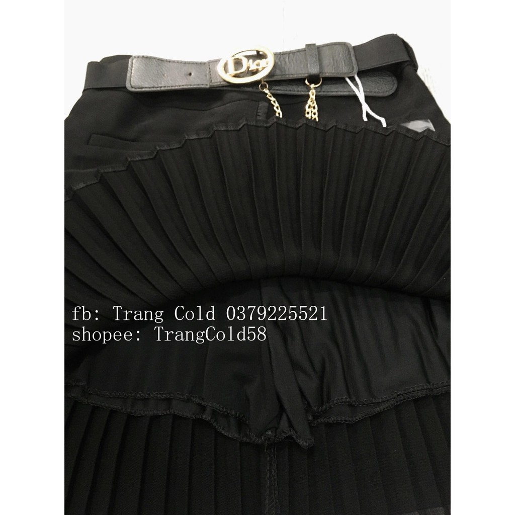 Chân váy xếp li kèm đai siêu xinh (Ảnh Thật shop tự chụp) | BigBuy360 - bigbuy360.vn