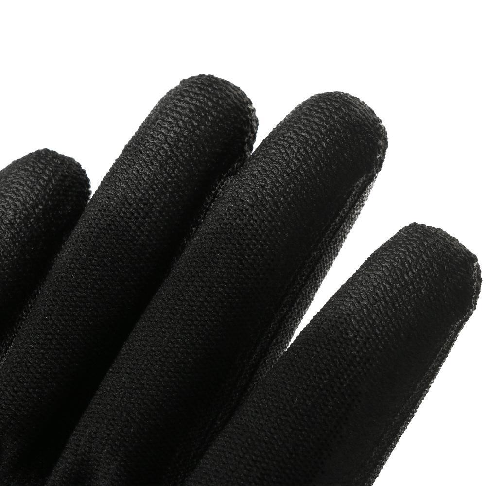 ROSE 1 / 6 Đôi Găng Tay Làm Việc Chống Tĩnh Điện Màu Đen Polyurethane