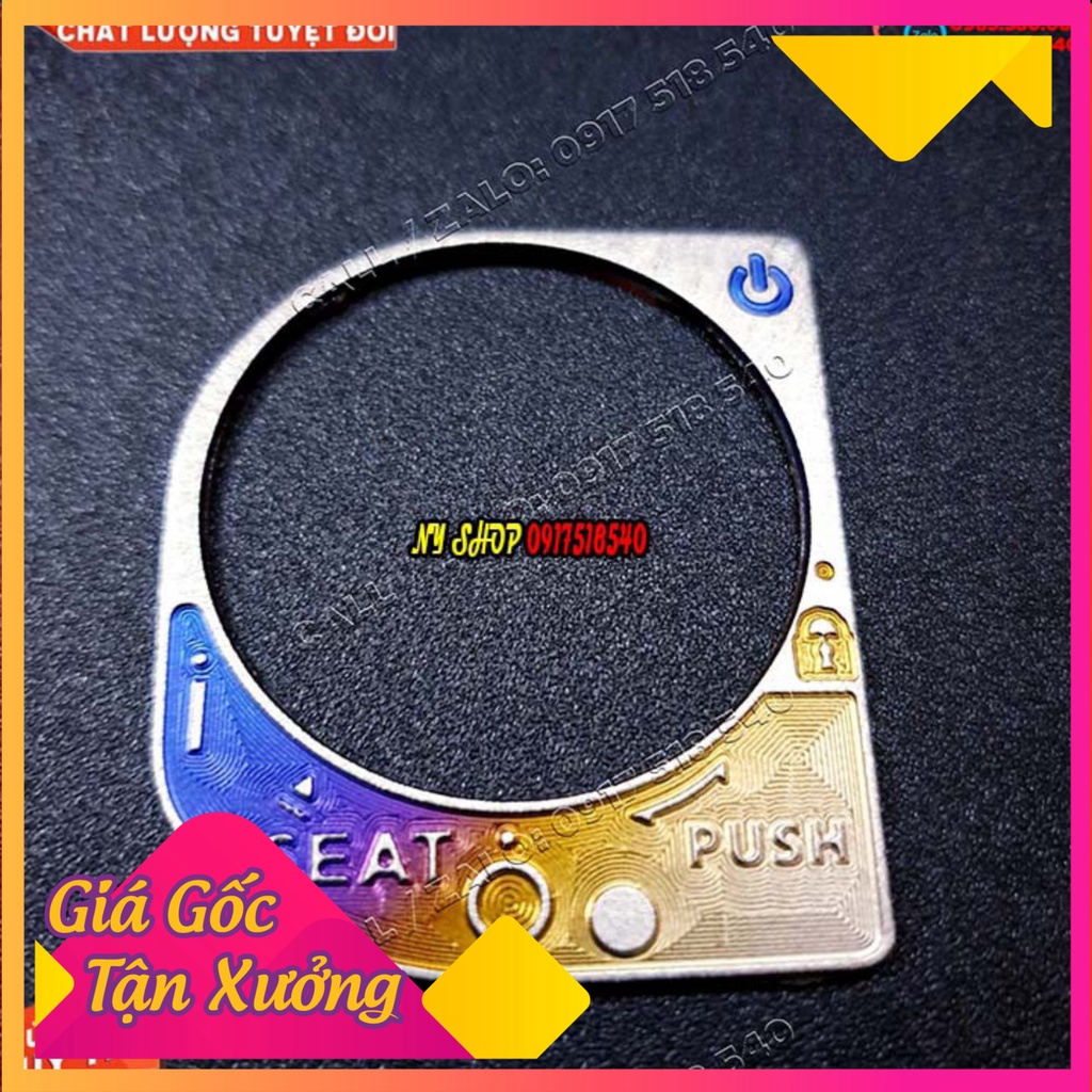 🥇 Ốp ổ khóa smartkey titan cho Sh 2016 - SH 2020 , SH MODE, PCX.... 🥇 (Ảnh Sp thật)