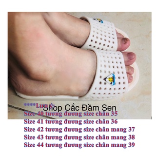 Dép Nữ PVC mẫu tổ ong Thailand hàng bền đẹp