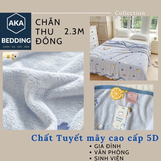 Chăn hè tuyết mỏng 1.5kg dùng 4 mùa tiện lợi size 200x230cm cực rộng siêu mềm nhẹ