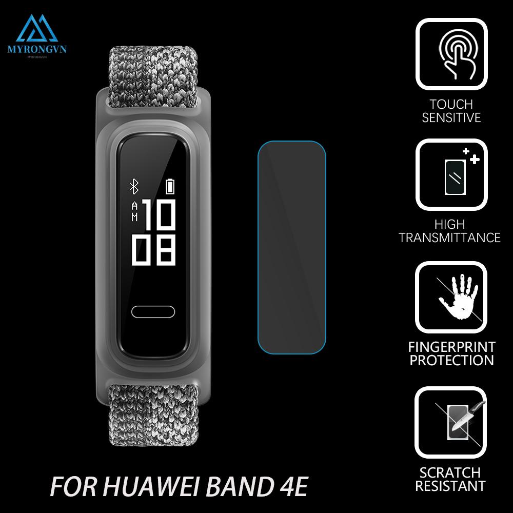 Miếng Dán TPU Trong Suốt Bảo Vệ Màn Hình Myron Cho Đồng Hồ Thông Minh Huawei Band 4E