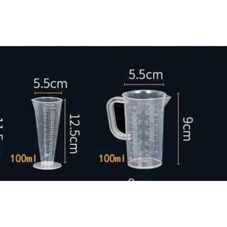 Cốc đong 100ml, 250ml, 500ml cao, thấp, cốc đong cà phê, cốc đong chia vạch