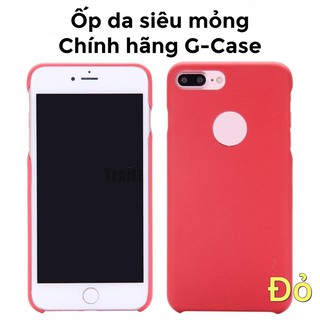 Ốp lưng bằng da siêu mỏng chính hãng G-Case cho iPhone 7 Plus / iPhone 8 Plus