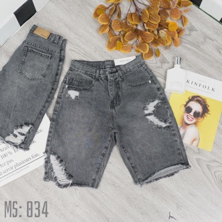 Quần Jeans Ngố Rách Mảng🍂