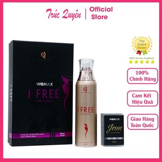 Combo dung dịch vệ sinh phụ nữ i free nước hoa vùng kín jenu dành cho nữ