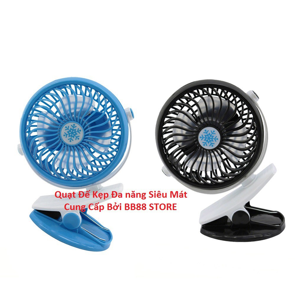 Quạt Mini Pin Sạc Kẹp Bàn Siêu Mát ML -F168 thích hợp cho gia đình có trẻ nhỏ - Kẹp xe nôi đẩy - ô tô - du lịch - để bàn | BigBuy360 - bigbuy360.vn
