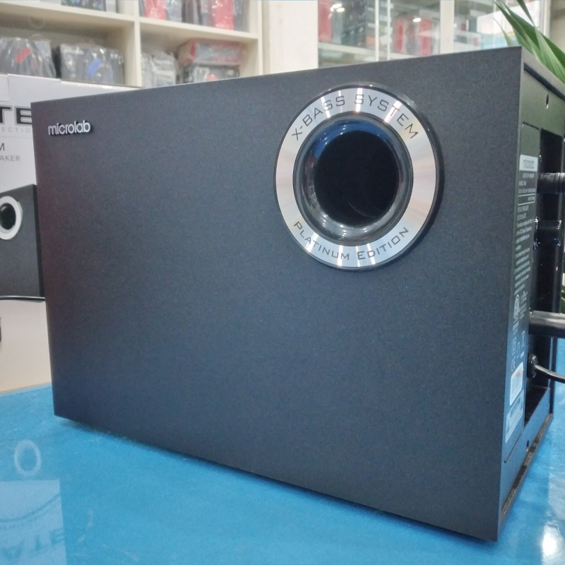Loa vi tính Microlab SLATE Bluetooth 5.0 Âm Thanh Nổi Công Suất 50W - Hàng Chính Hãng