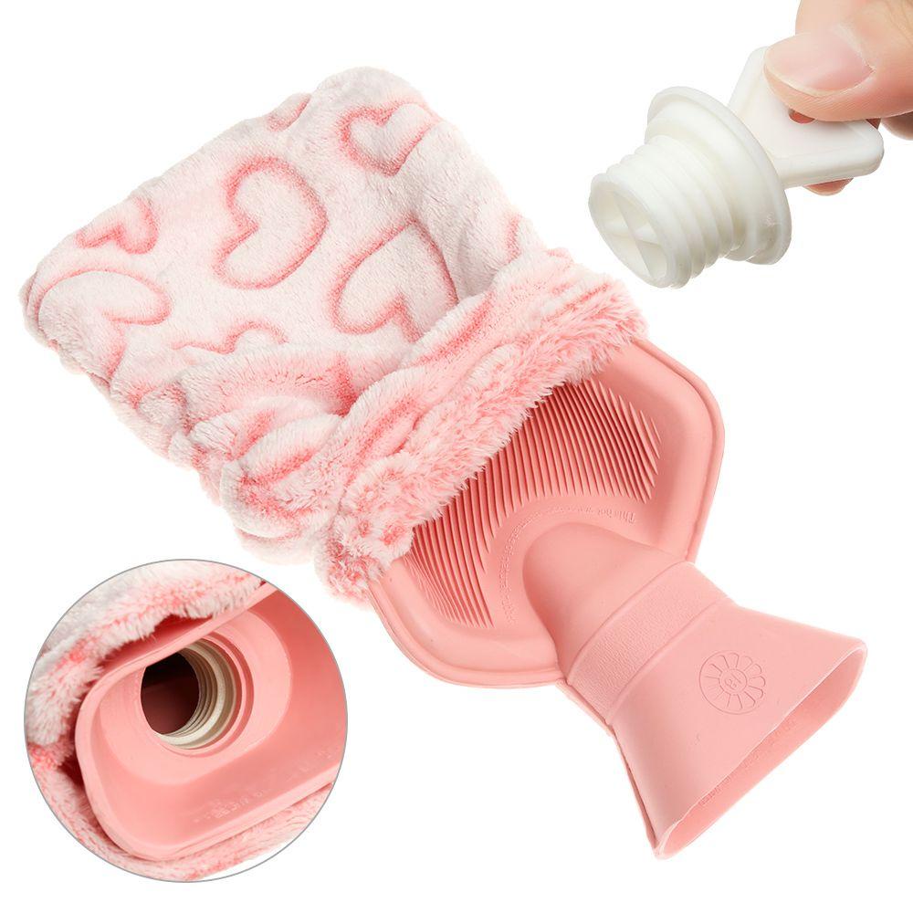 Bình Đựng Nước Nóng 1000ml Bằng Cao Su Dệt Kim Chăm Sóc Bàn Chân
