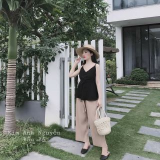 Set áo dây hở lưng
