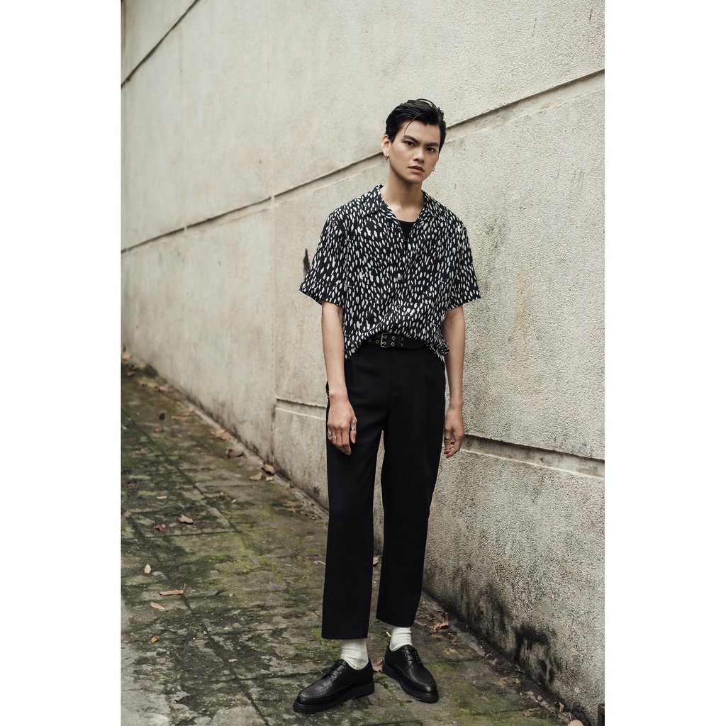 Áo Sơ Mi Ngắn Tay Nam Họa Tiết HIGHWAY MENSWEAR Animal Print Cuban Shirt | BigBuy360 - bigbuy360.vn