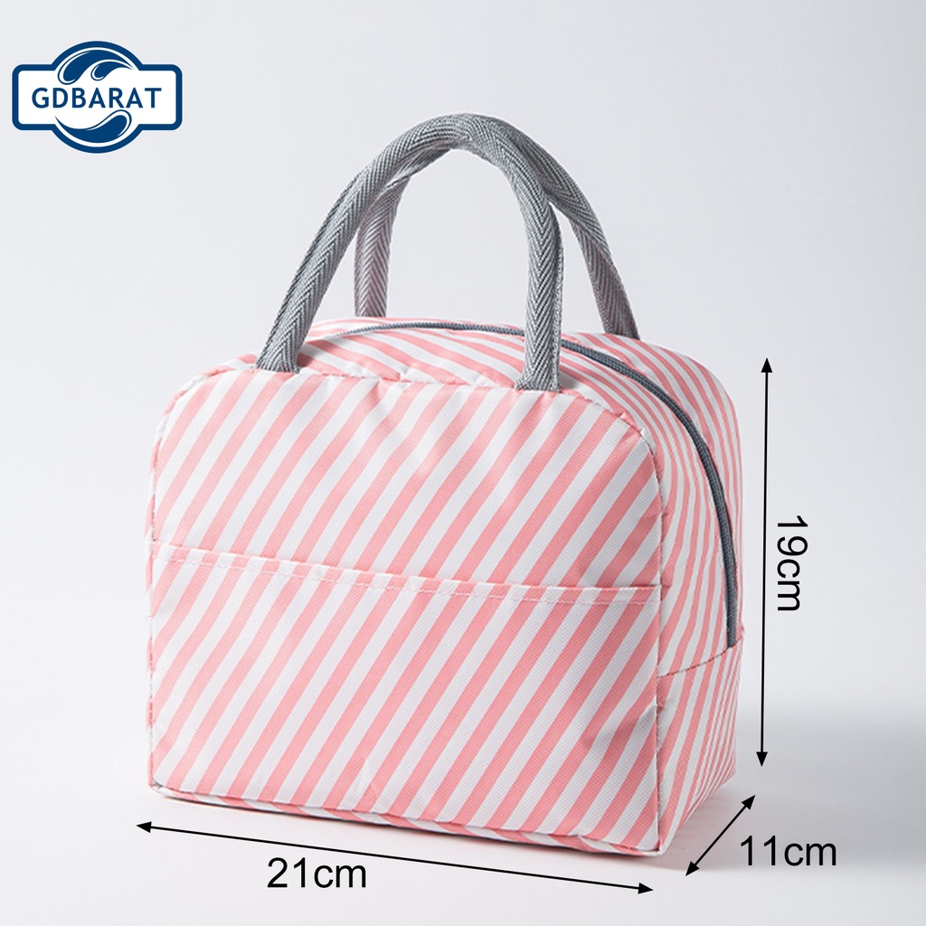 Túi Tote Đựng Hộp Cơm Trưa Bằng Vải Oxford Siêu Bền Tiện Dụng