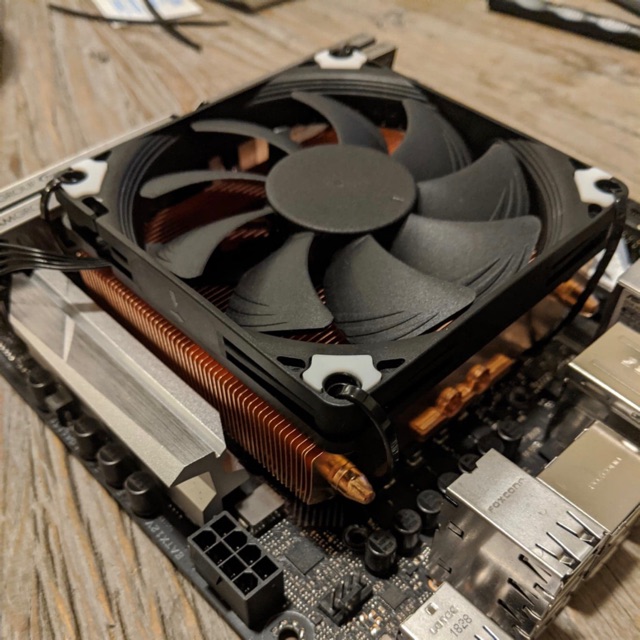 Quạt tản nhiệt Fan case 12cm Noctua NF-A12x15 PWM Chromax Black Swap - Slim fan Chính hãng BH 72 tháng, hiệu năng cao