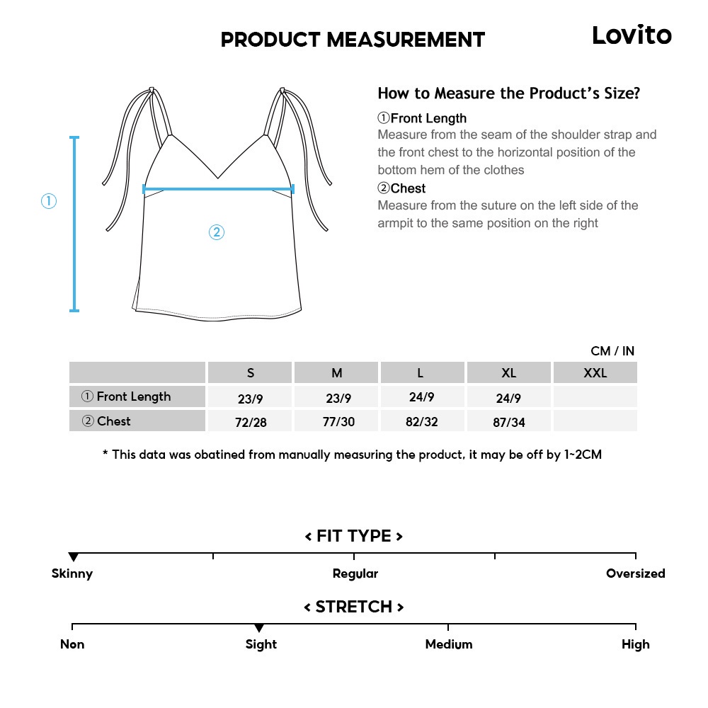 Áo tank Lovito top cổ yếm màu đen L11074