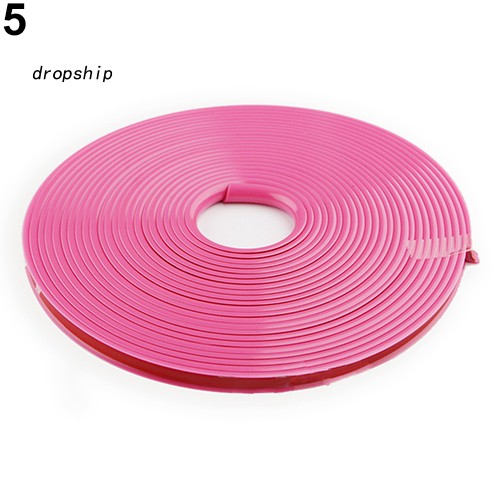 Thanh nhãn dán viền bảo vệ mâm bánh xe hơi dài 8m