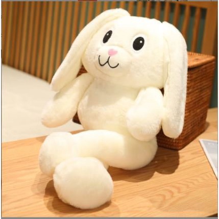 Gấu Bông - Thú Bông Thỏ Tai Rút Quà Tặng Cho Bé Có 2 Size 80Cm,1M