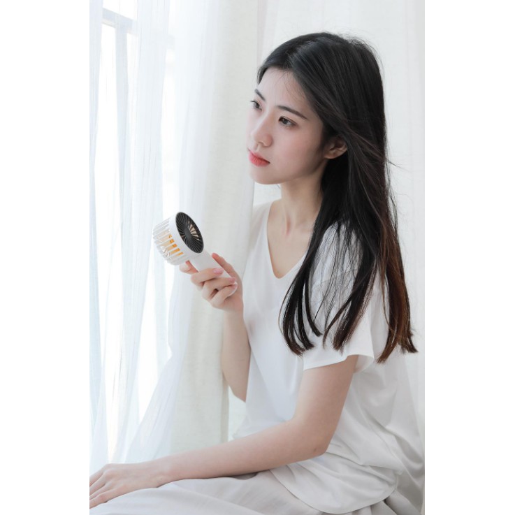 [XẢ KHO] QUẠT SẠC ĐỂ BÀN/ CẦM TAY MINI BCASE XIAOMI 2020 - PIN 1200 mAh tích điện lên đến 6,5 giờ