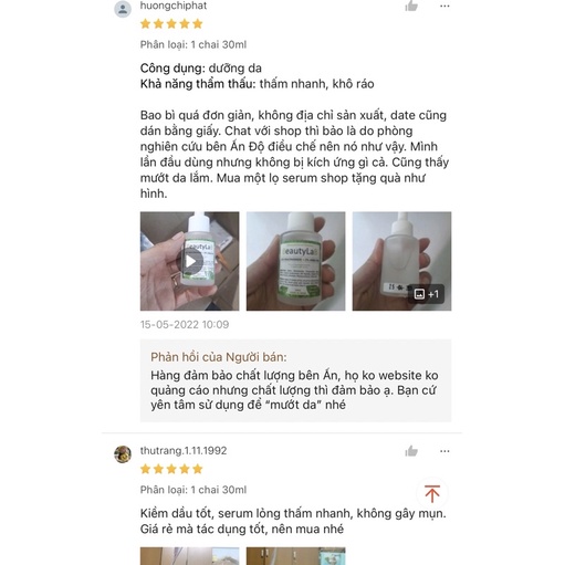 Tinh chất trắng da 15% Niacinamide 3% Alpha Arbutin BeautyLab da bớt mụn dầu