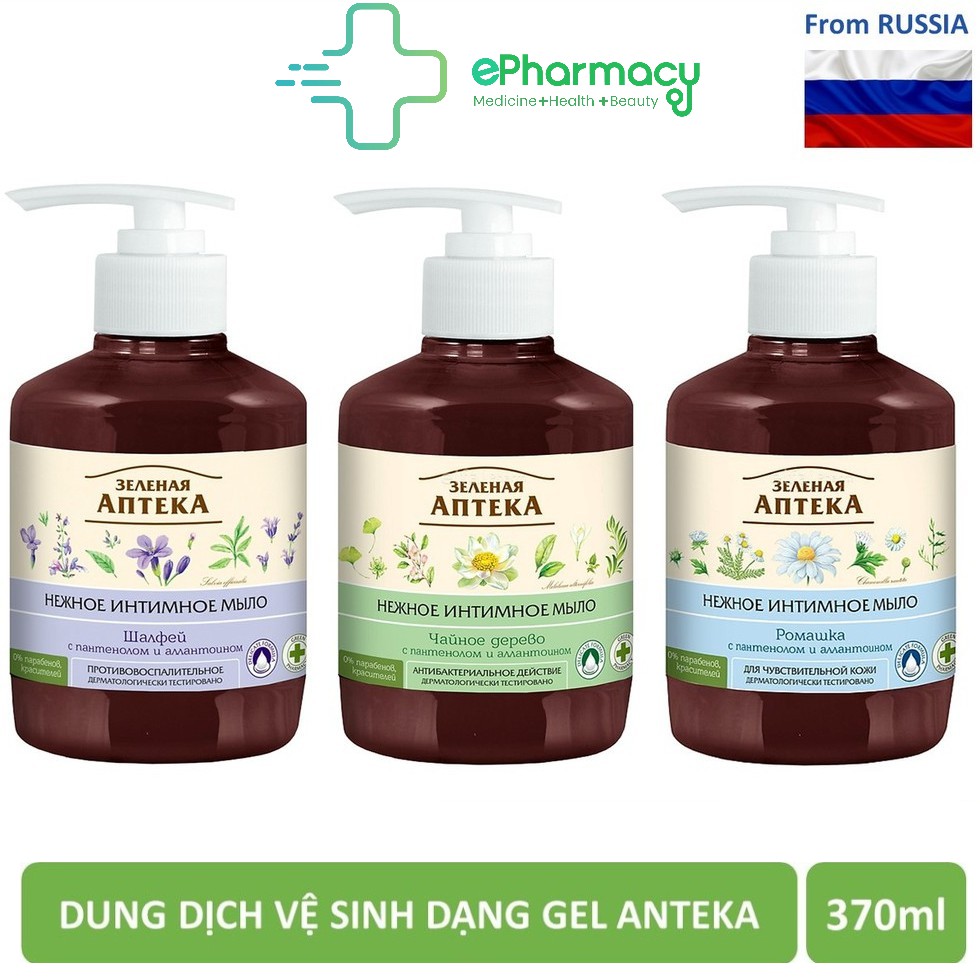 Apteka Gel Vệ Sinh Phụ Nữ - Gel Anteka Dung Dịch Vệ Sinh Dạng Gel