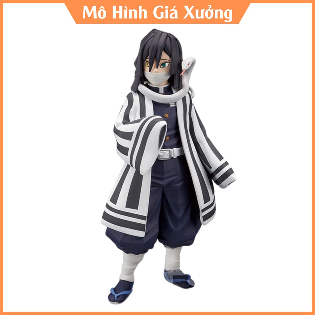 Mô hình Kimetsu No Yaiba figure Demon Slayer Xà Trụ Iguro Obanai cao 16 cm - figure thanh gươm diệt quỷ