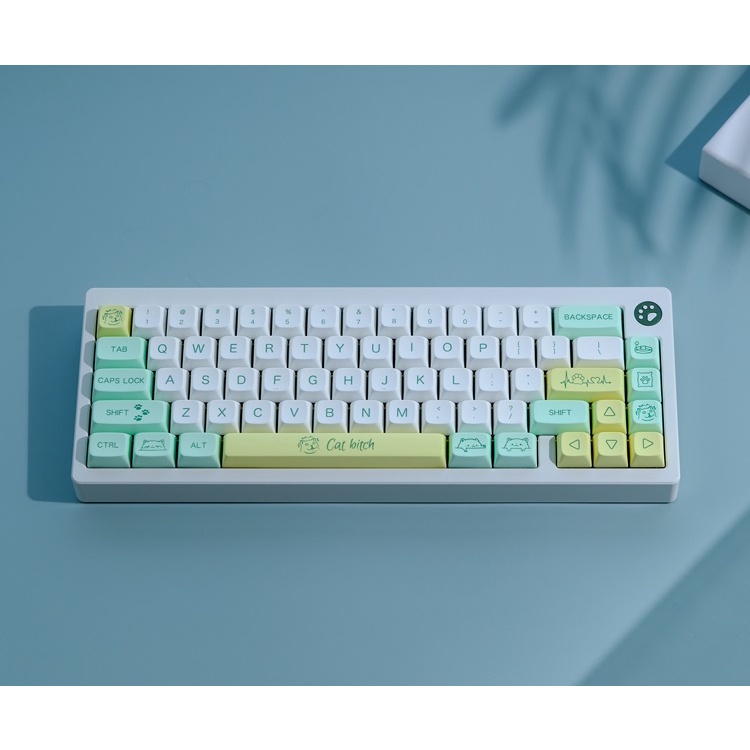 Keycap PBT profile XDA Circus, Ice Cream nút bàn phím cơ phù hợp nhiều layout bàn phím cơ bản
