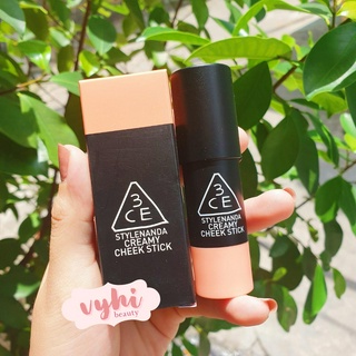 Phấn má dạng thỏi 3CE Creamy Cheek Stick
