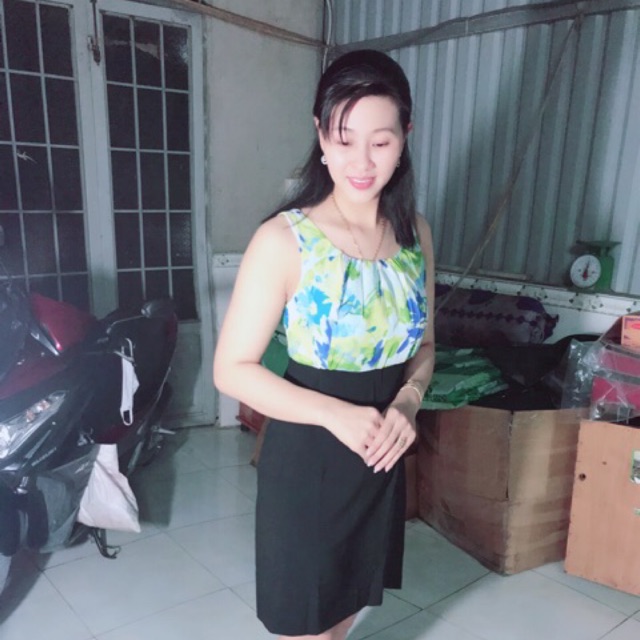 Đầm umi phối voan cực đẹp ảnh thật