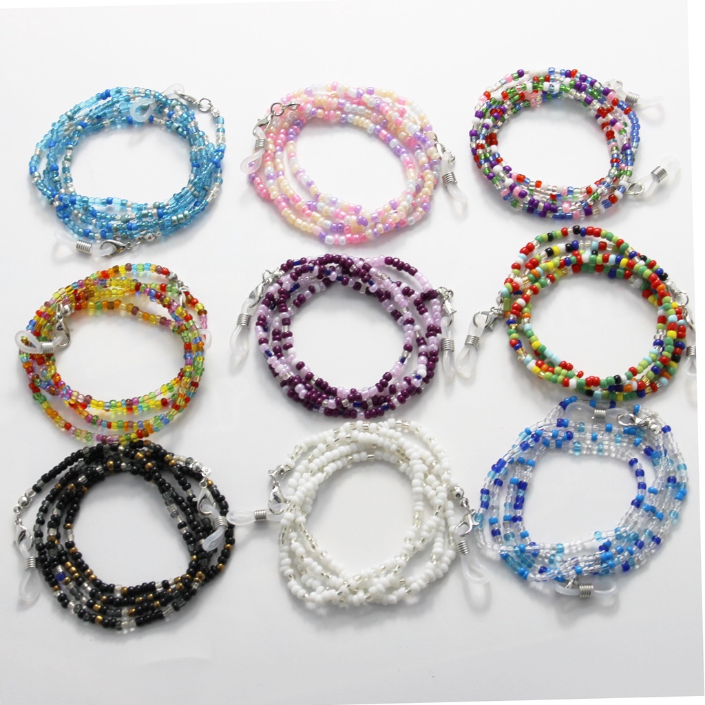 Dây đeo khẩu trang, dây đeo kính chuỗi hạt ngọc thời trang chống thất lạc ,chống rơi đa năng phù hợp mọi lứa tuổi