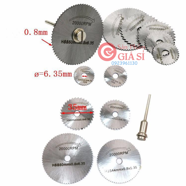 Bộ 6 lưỡi cưa hợp kim cao cấp ❤️freeship❤️